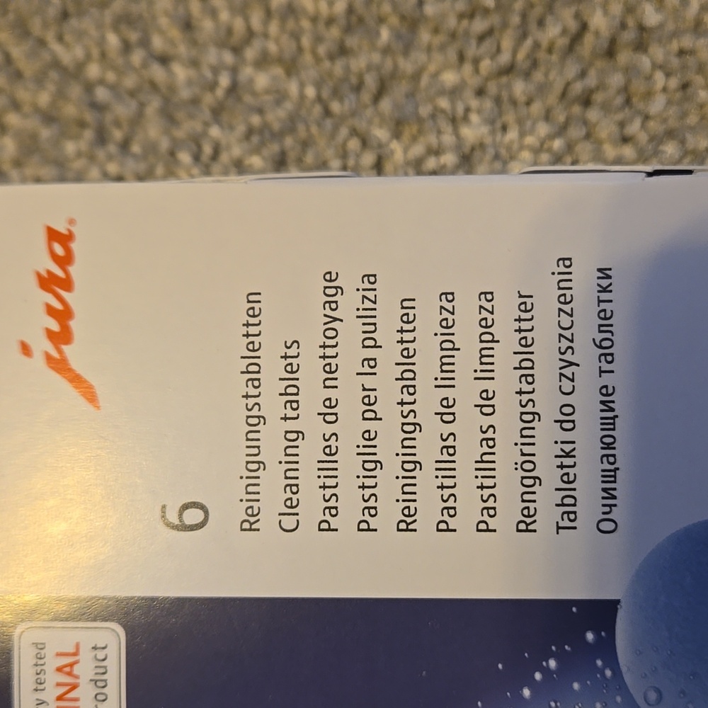 Jura 6pk Cleans and Protects 2 in 1 Cleaning Pods For Jura Coffee Maker - Picture 3 of 6